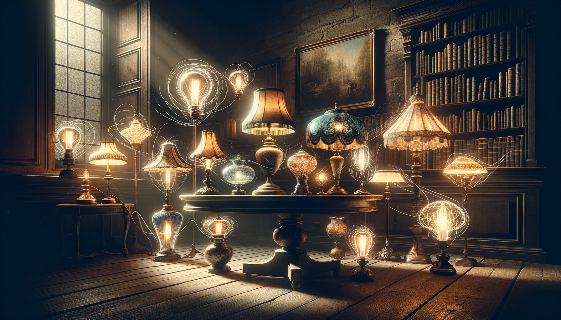 Illuminate Your Home with Antique Lamps