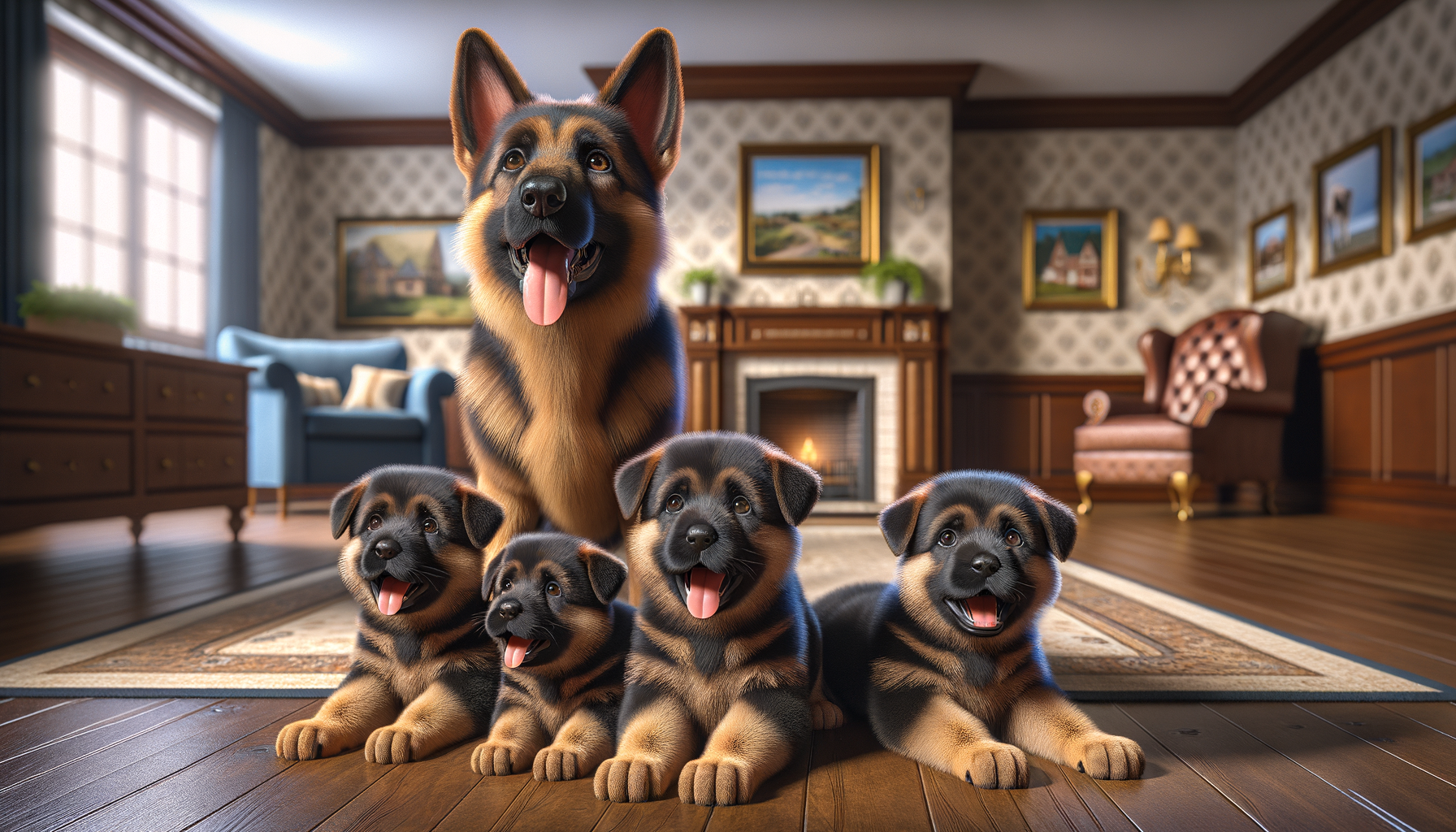 German Shepherd Puppies: The Ideal Family Companion