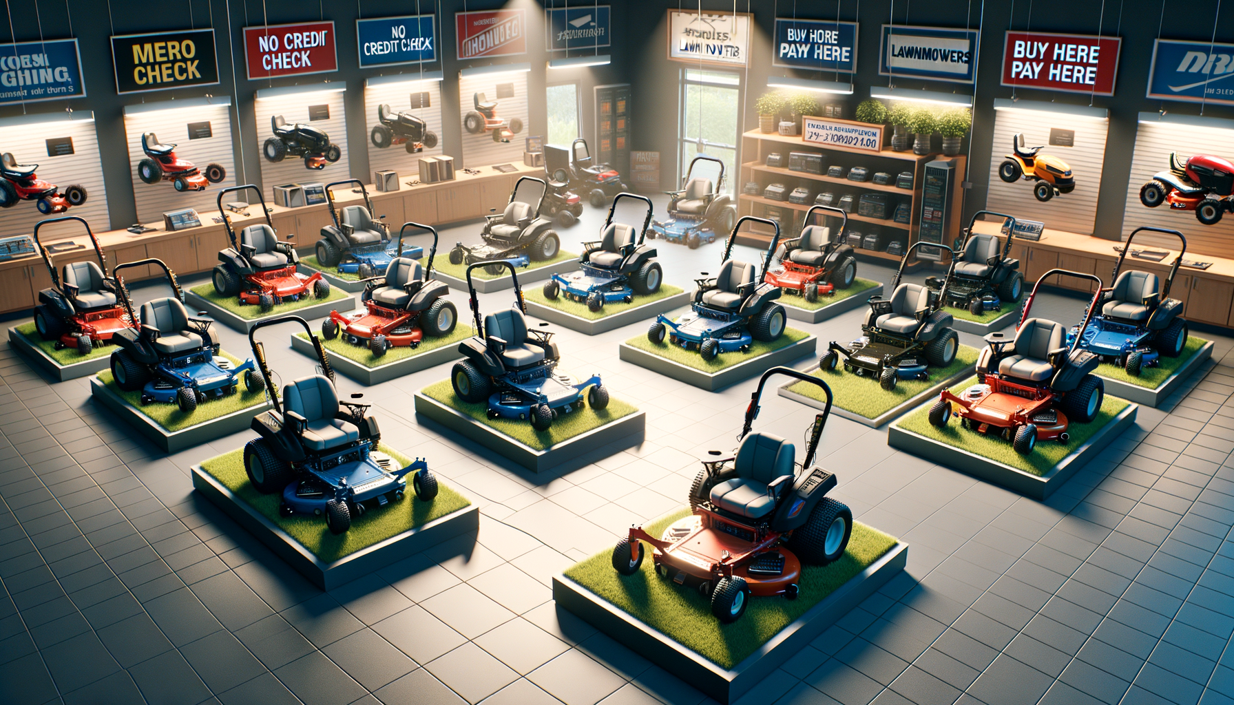 Zero Turn Mowers No Credit Check Buy Here Pay Here