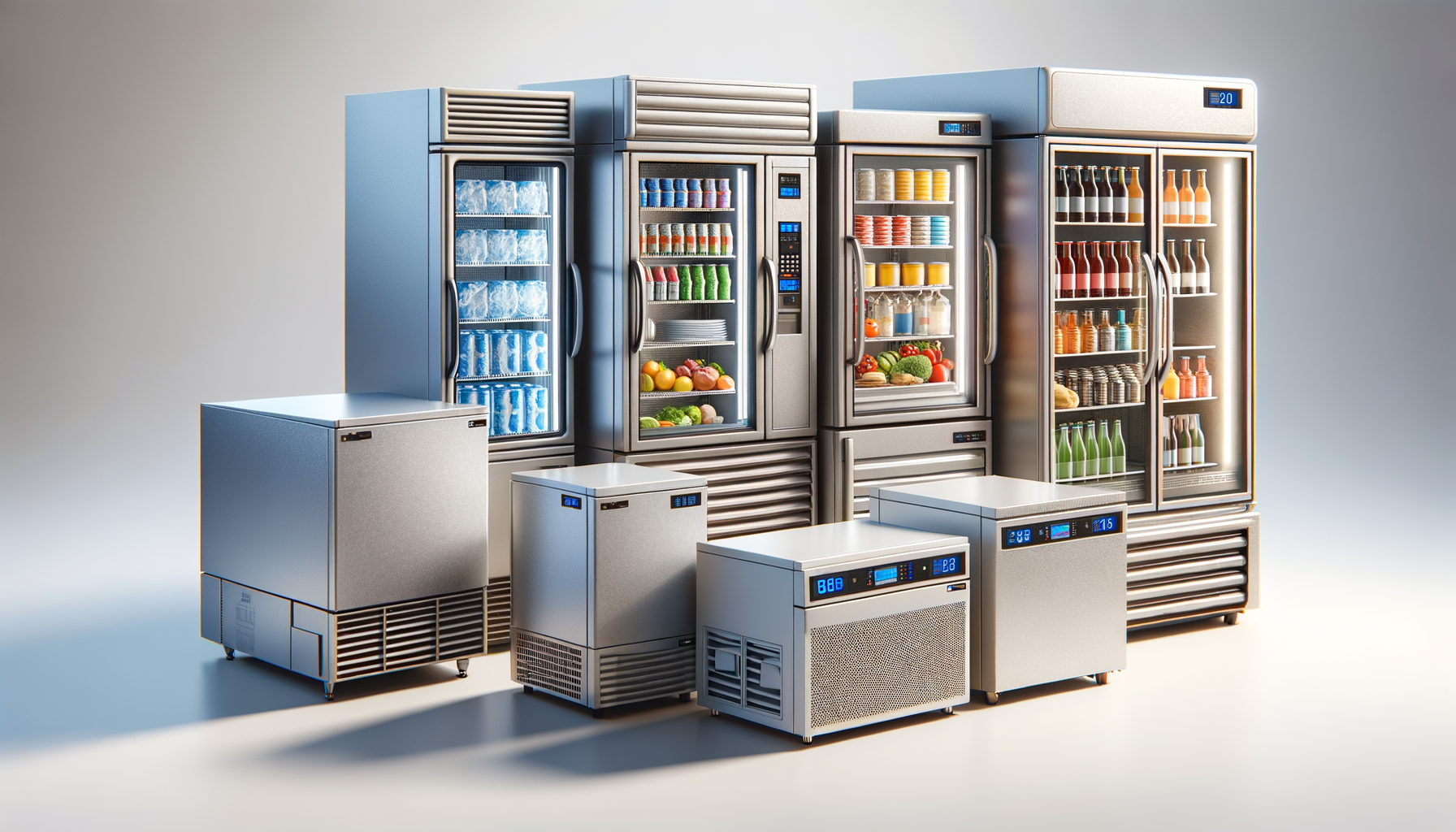 Types of Commercial Refrigerators and Their Uses