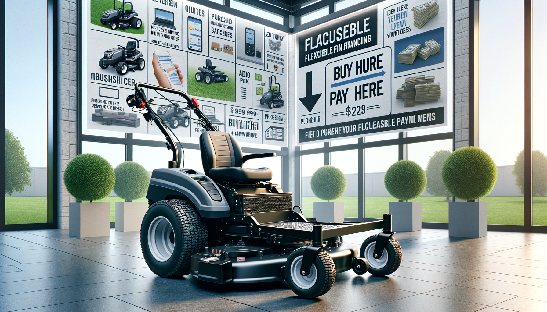 Flexible Financing for Zero Turn Mowers – Buy Here Pay Here Options