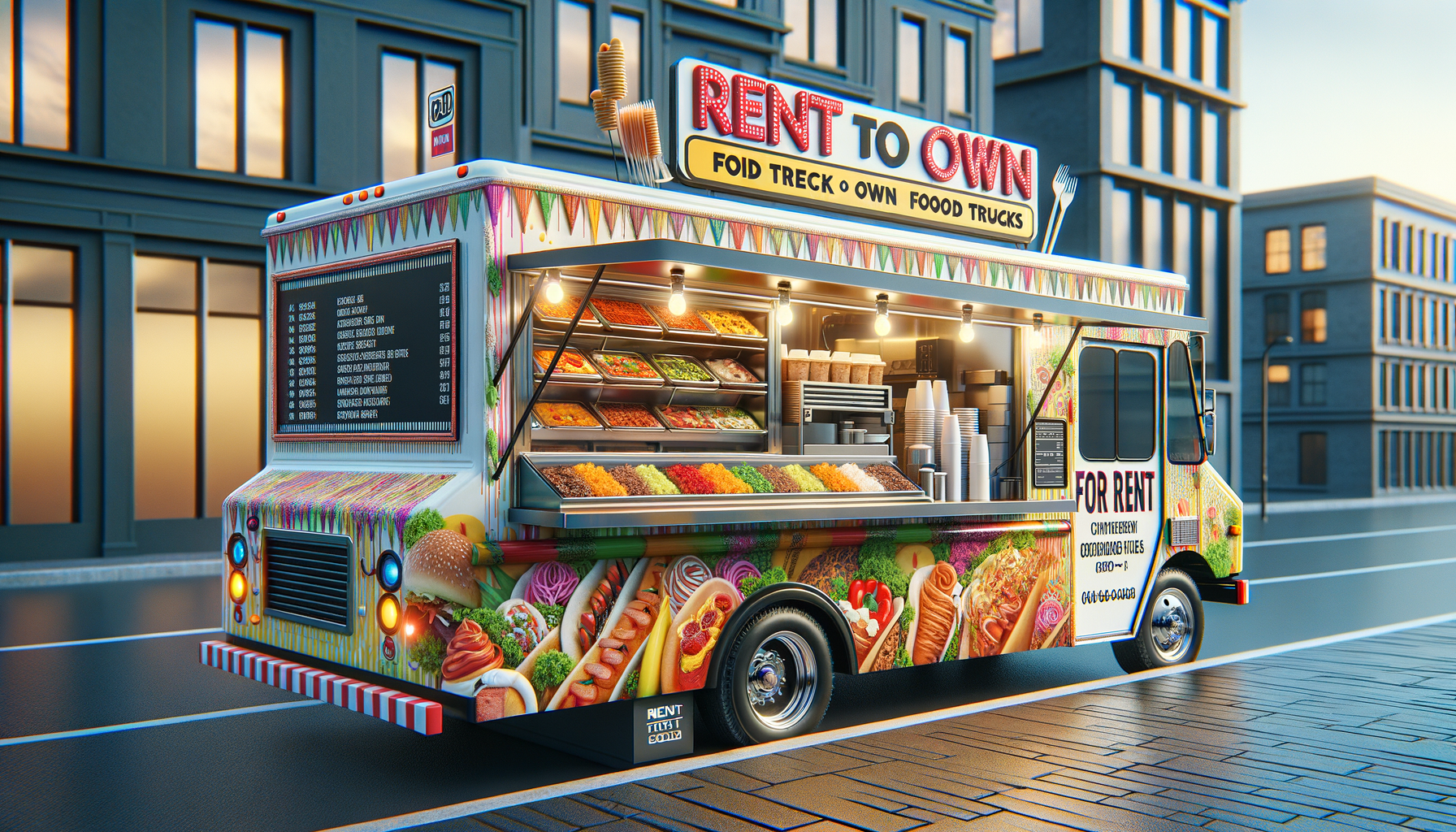 Rent To Own Food Trucks: A Guide