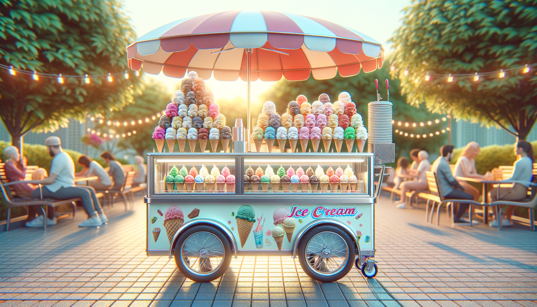 What Makes Ice Cream Carts a Budget-Friendly Setup for Vendors