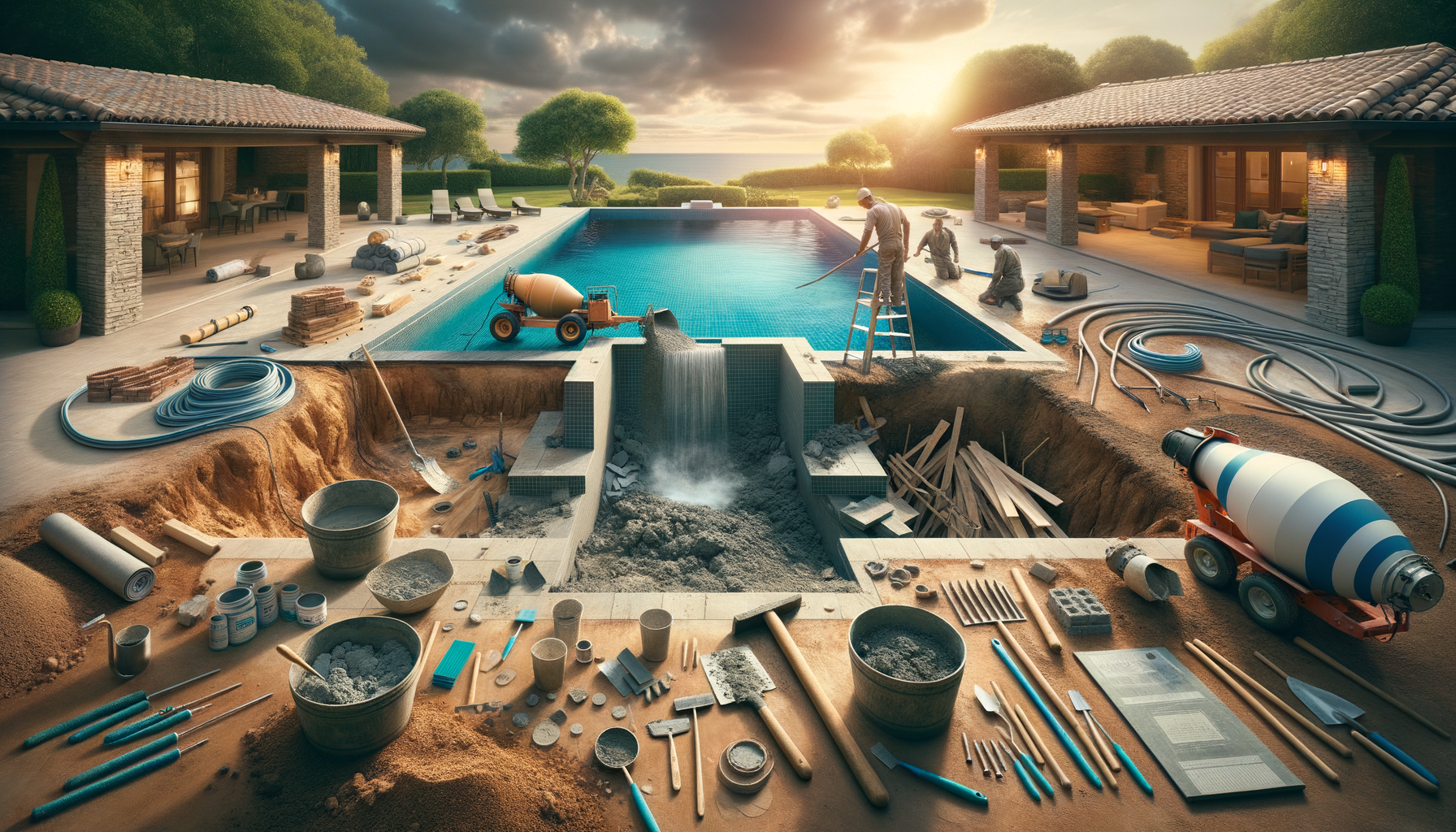 Working With Custom Swimming Pool Builders
