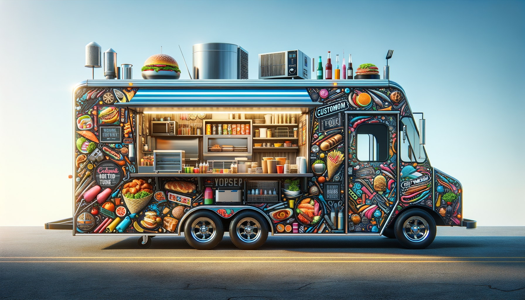 Building a Mobile Food Setup: Custom Food Trailer
