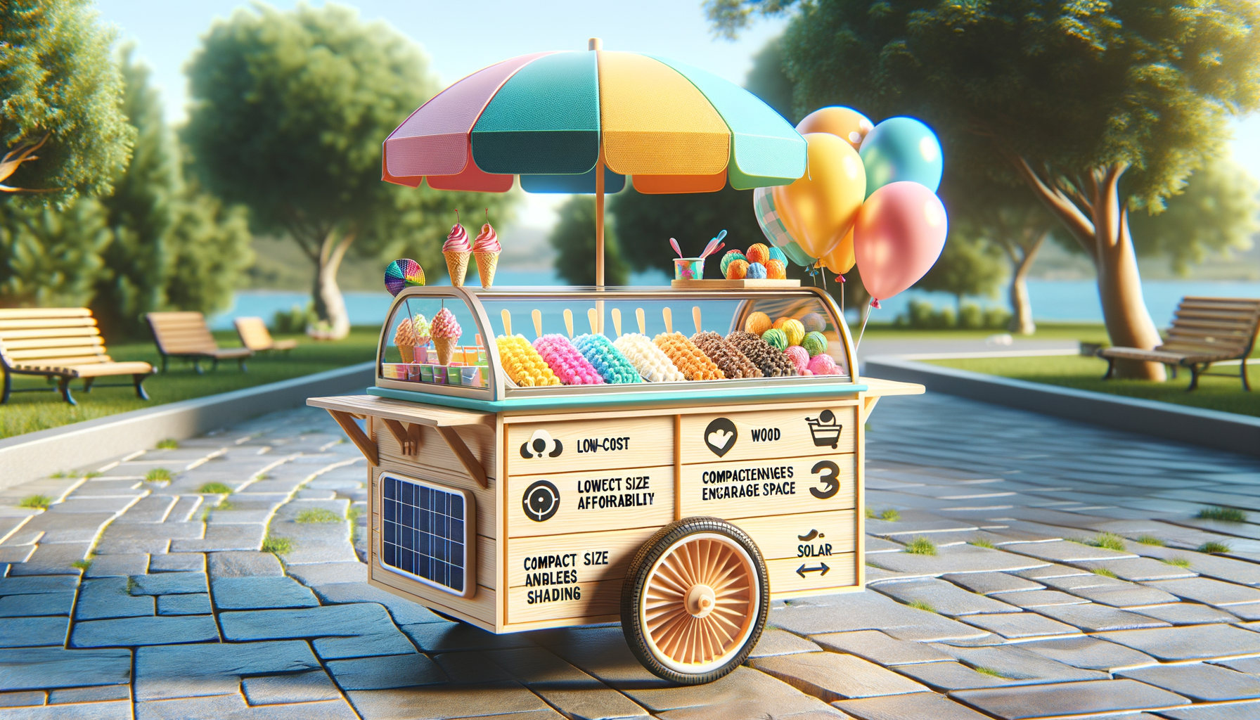 What Makes Ice Cream Carts a Budget-Friendly Setup for Vendors